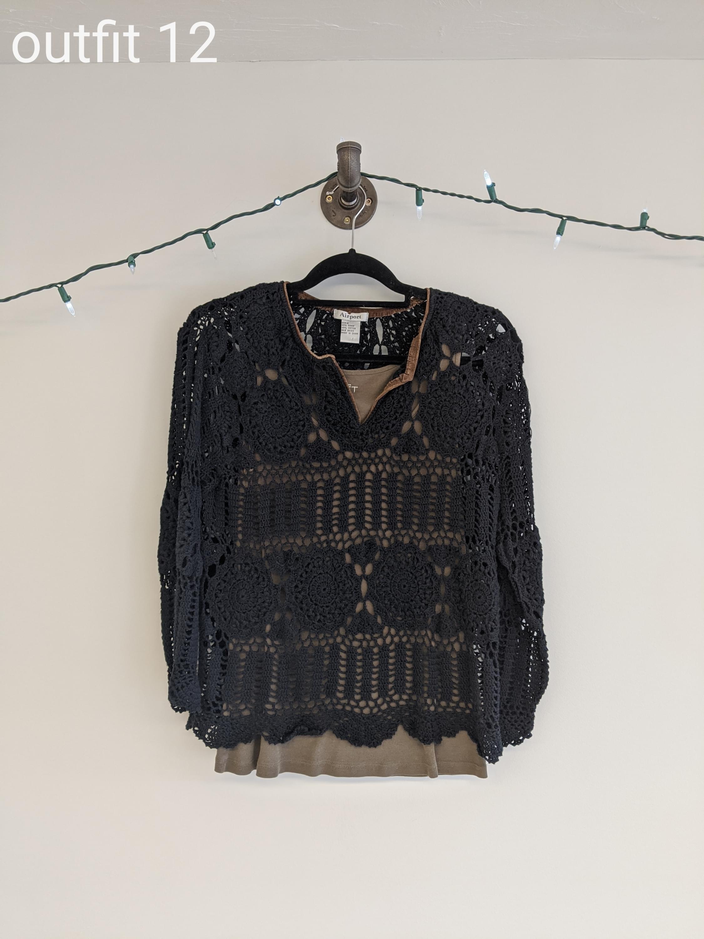 Knit Sweater black